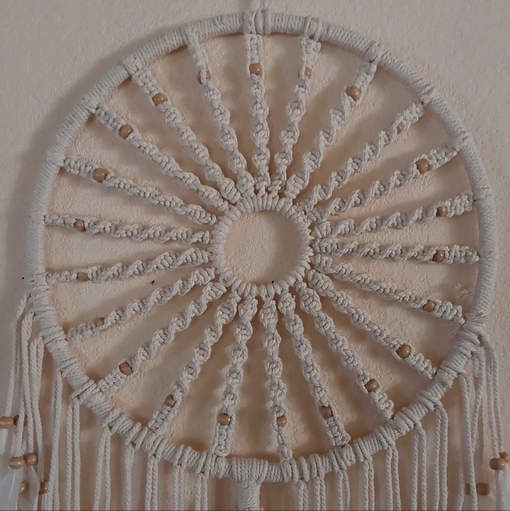 🌺 NEW Handcrafted (Macrame) Dreamcatcher Wall Decor